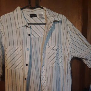 SEAN JOHN VINTAGE WHITE DRESS SHIRT - LARGE - "COLLECTORS ITEM"